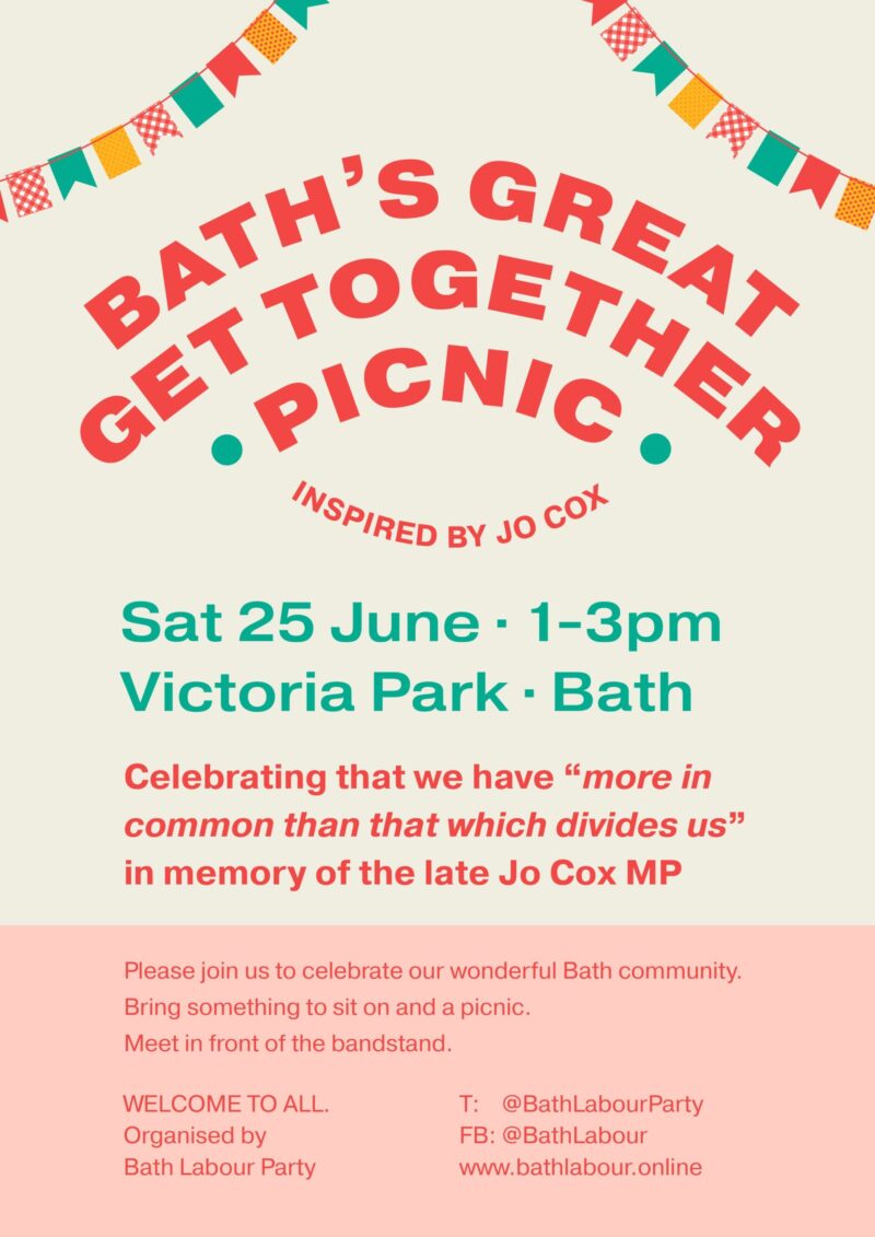 Poster for Jo Cox Picnic