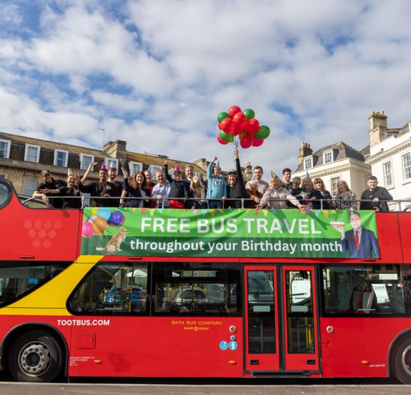 Birthday Bus" scheme launches across West Country