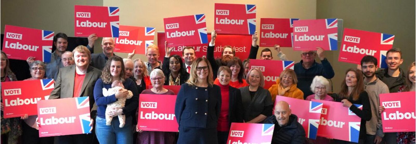 West of England Mayor Helen Godwin and Avon & Somerset Police & Crime Commissioner Clare Moody with Bath Labour members
